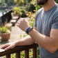 Ecoband 5.0 in Blue — Italian bio-leather WHOOP band by Rocker Duck (blue)