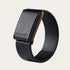 Ecoband 5.0 in Black — WHOOP-compatible Italian bio-leather band by Rocker Duck (black)