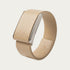 Ecoband 5.0 in Sand — WHOOP-compatible Italian bio-leather band by Rocker Duck (sand)