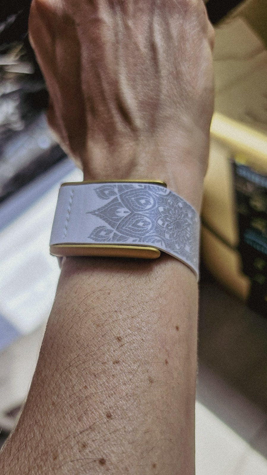 Rocker Duck Ecoband Mandala Edition with gold clasp